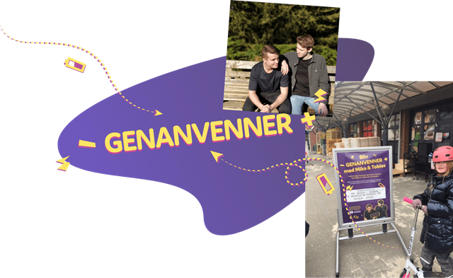 Genanvenner collage
